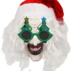 Déguisement de clown de Noël terrifiant