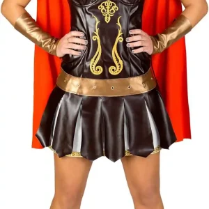 Déguisement de gladiatrix romaine pour femme